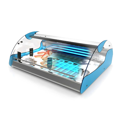 Vitrina Refrigerada Pescado VX2-P Turquesa Sayl Vitrina Refrigerada Pescado VX2-P Turquesa Sayl