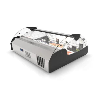 Vitrina Refrigerada Pescado VX3-N Negro Sayl