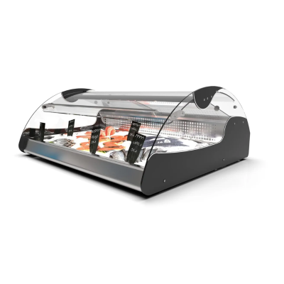 Vitrina Refrigerada Pescado VX3-N Negro Sayl