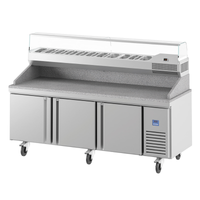 Mesa fría para pizzas línea americana MR 93 GT COMBO Infrico