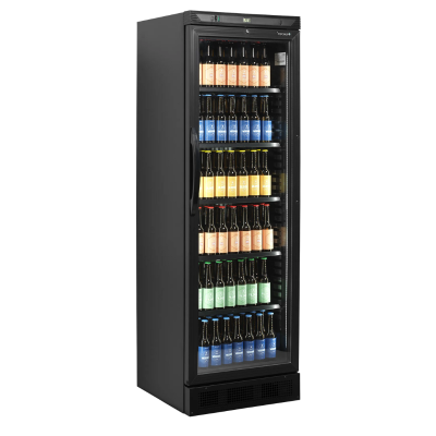 Armario expositor bebidas CEV425 BLACK Tefcold