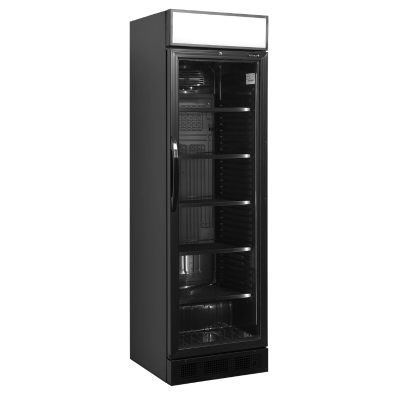 Armario expositor bebidas CEV425CP BLACK Tefcold Armario expositor bebidas CEV425CP BLACK Tefcold