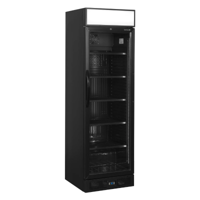 Armario expositor bebidas CEV435CP BLACK Tefcold Armario expositor bebidas CEV435CP BLACK Tefcold