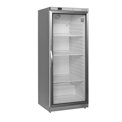 Armario expositor refrigeración UR600SG inox Tefcold Armario expositor refrigeración UR600SG inox Tefcold