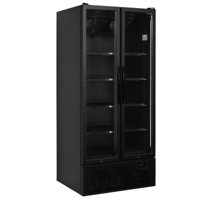 Armario expositor refrigeración FS890H BLACK Tefcold