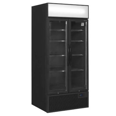 Armario expositor refrigeración FSC891H BLACK Tefcold