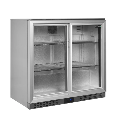 Armario expositor refrigeración BACKBAR BA26SS inox Tefcold Armario expositor refrigeración BACKBAR BA26SS inox Tefcold
