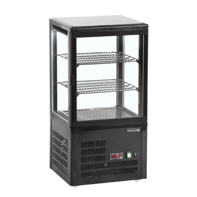 Vitrina expositora refrigerada sobremesa UPD60-BLACK Tefcold Vitrina expositora refrigerada sobremesa UPD60-BLACK Tefcold