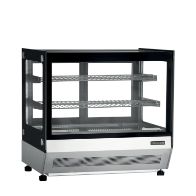 Vitrina expositora refrigerada sobremesa LCT750F/BLACK Tefcold Vitrina expositora refrigerada sobremesa LCT750F/BLACK Tefcold