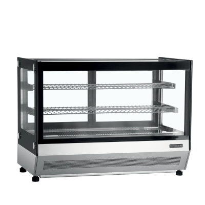 Vitrina expositora refrigerada sobremesa LCT900F/BLACK Tefcold