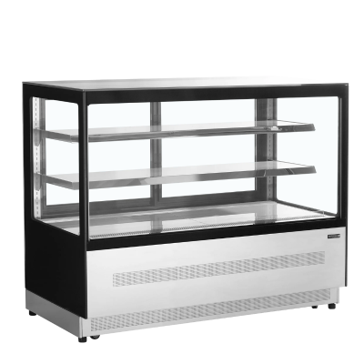 Vitrina expositora refrigerada LPD1500F/BLACK Tefcold Vitrina expositora refrigerada LPD1500F/BLACK Tefcold