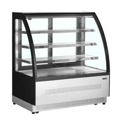 Vitrina expositora refrigerada LPD1200C/BLACK Tefcold Vitrina expositora refrigerada LPD1200C/BLACK Tefcold