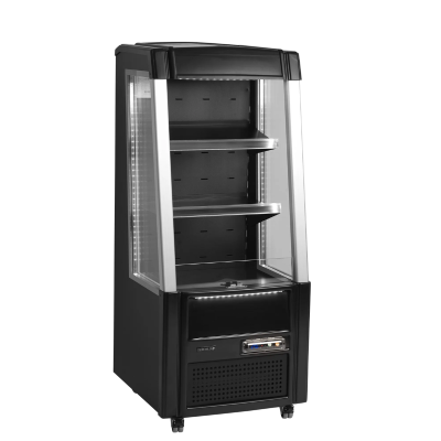 Semimural expositor refrigeración ODC60 BLACK Tefcold