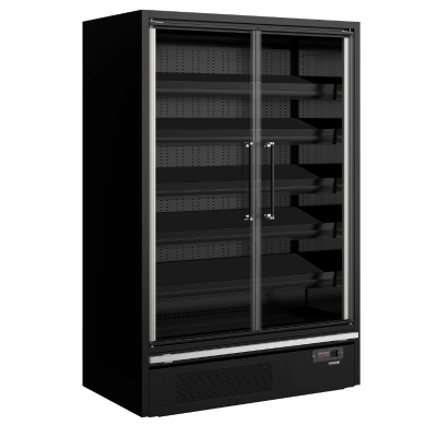 Mural cerrado refrigeración Galaxy+ GP14FGD BLACK Tefcold Mural cerrado refrigeración Galaxy+ GP14FGD BLACK Tefcold