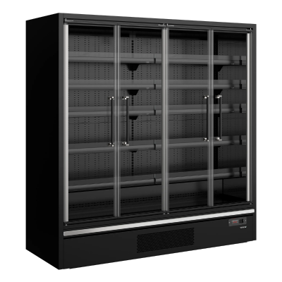 Mural cerrado refrigeración Galaxy+ GP20FGD BLACK Tefcold Mural cerrado refrigeración Galaxy+ GP20FGD BLACK Tefcold