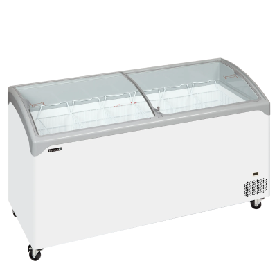 Congelador horizontal tapa corredera cristal NIC501SCEB Tefcold