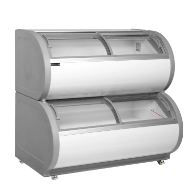 Congelador horizontal tapa corredera cristal TD500 Tefcold