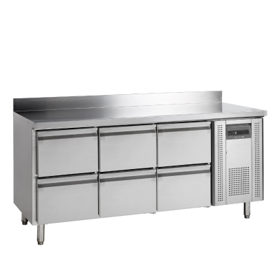 Mesa fría de refrigeración GN1/1 CK7360 Tefcold Mesa fría de refrigeración GN1/1 CK7360 Tefcold