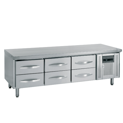 Mesa de refrigeración bajo cocina GN1/1 UC5360 Tefcold