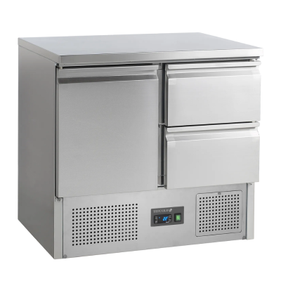 Mesa fría de refrigeración Saladette GN1/1 SA912 Tefcold Mesa fría de refrigeración Saladette GN1/1 SA912 Tefcold