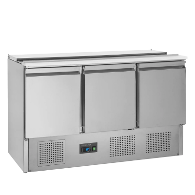 Mesa fría de refrigeración Saladette GN1/1 SA1365 Tefcold Mesa fría de refrigeración Saladette GN1/1 SA1365 Tefcold