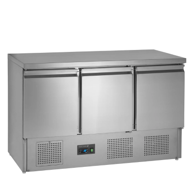Mesa fría de refrigeración Saladette GN1/1 SA1365 S/S Tefcold Mesa fría de refrigeración Saladette GN1/1 SA1365 S/S Tefcold
