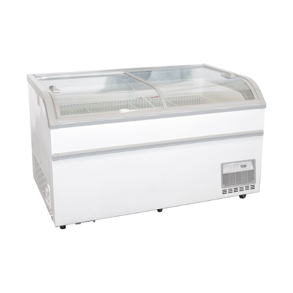 Congelador tapa curvo corredera cristal IC 200 SCEB Eurofred