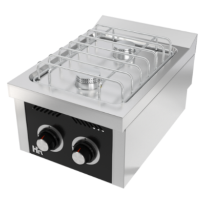 Cocina basic 2 fuegos serie 600 sobremesa CB2F600S HR Fainca Cocina basic 2 fuegos serie 600 sobremesa CB2F600S HR Fainca
