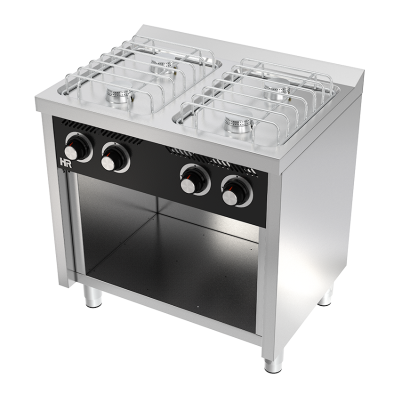 Cocina basic 4 fuegos serie 600 estante CB4F600E HR Fainca Cocina basic 4 fuegos serie 600 estante CB4F600E HR Fainca