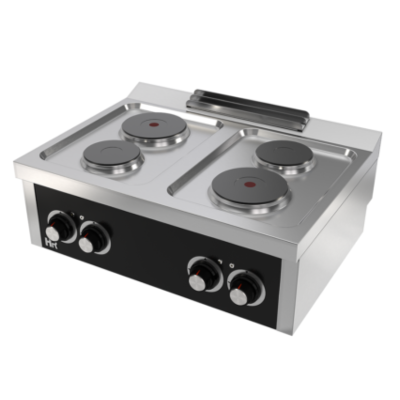 Cocina eléctrica 4 placas serie 600 sobremesa CE4P600S HR Fainca Cocina eléctrica 4 placas serie 600 sobremesa CE4P600S HR Fainca