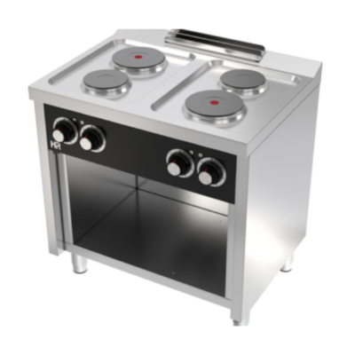 Cocina eléctrica 4 placas serie 600 estante CE4P600E HR Fainca Cocina eléctrica 4 placas serie 600 estante CE4P600E HR Fainca