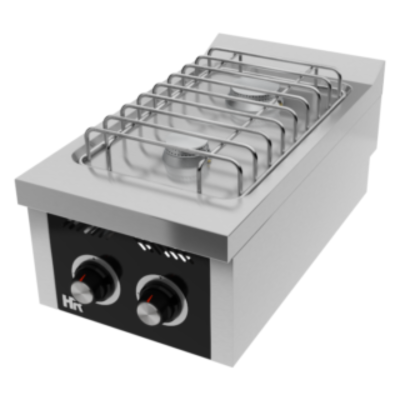Cocina basic 2 fuegos serie 750 sobremesa CB2F750S HR Fainca Cocina basic 2 fuegos serie 750 sobremesa CB2F750S HR Fainca