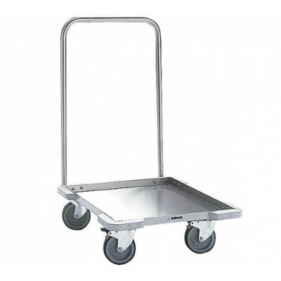 Carro con asa para transporte de cestas de vajillas Edenox Carro con asa para transporte de cestas de vajillas Edenox