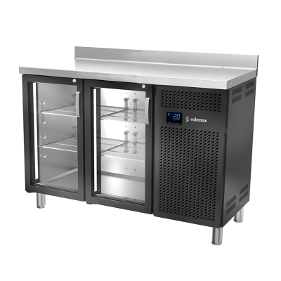 Mesa fría puerta cristal MPS-150 HC NEGRO PC Edenox Mesa fría puerta cristal MPS-150 HC NEGRO PC Edenox