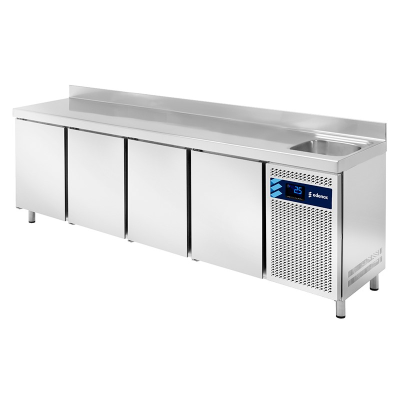 Mesa fría serie 600 MPSF-250 HC fregadero Edenox