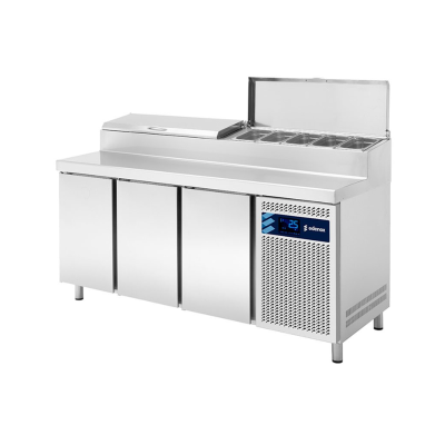 Mesa fría preparación gn 1/4 MPGE2-180-I HC Edenox