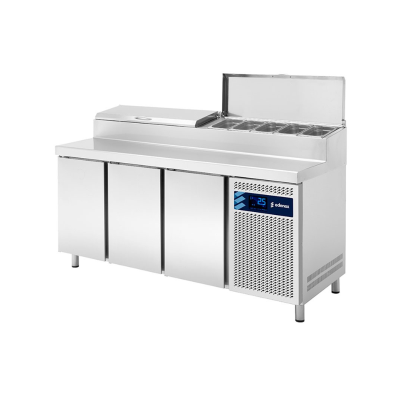 Mesa fría preparación GN 1/4 MPPE2-200 I HC Edenox