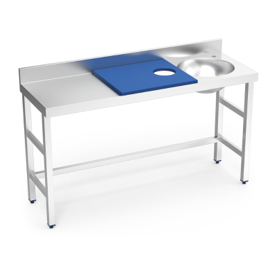 Mesa de preparación y lavado 1500 Fricosmos