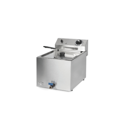 Freidora 8L trifásica con grifo FD8LTRIFC HR Fainca
