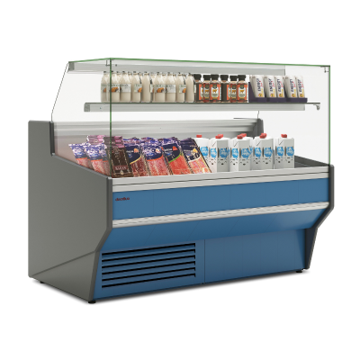 Vitrina expositora refrigerada Vesper VE-9-10-RR-TF Docriluc