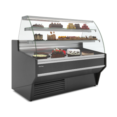 Vitrina expositora refrigerada pastelería Vesper VEP-9-30-C-TF Docriluc