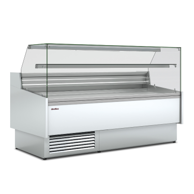 Vitrina refrigerada pescadería Calypsso VES-10-15-RR-P-EF Docriluc