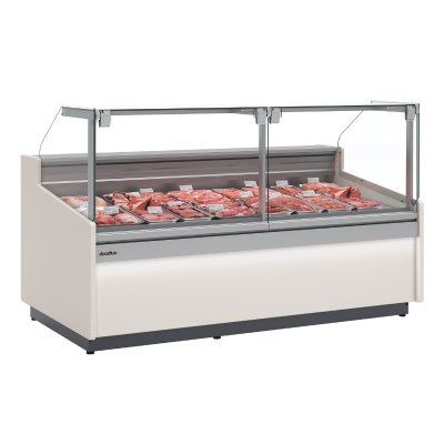 Vitrina expositora refrigerada Juniper VE-10E-13-RC-TF cristal elevable Docriluc
