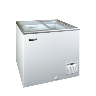 Congelador horizontal tapa corredera cristal IDA200-W1 Tefcold