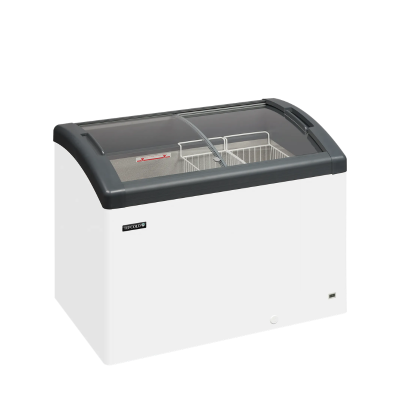 Congelador horizontal tapa corredera cristal FOCUS 131 Tefcold