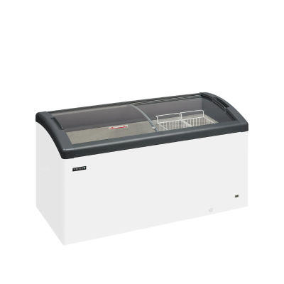Congelador horizontal tapa corredera cristal FOCUS 171 Tefcold
