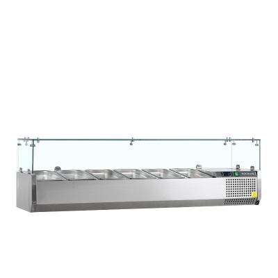 Vitrina refrigerada sobremostrador VK38-150 Tefcold