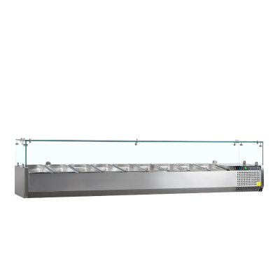 Vitrina refrigerada sobremostrador VK38-200 Tefcold