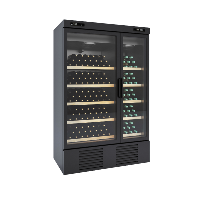 Armario expositor de vinos refrigerado Nébula AGMW-125 Docriluc