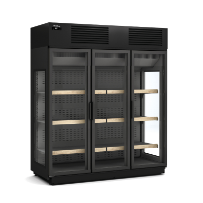 Armario expositor de vinos refrigerado Vitis EFIWH-3R Docriluc